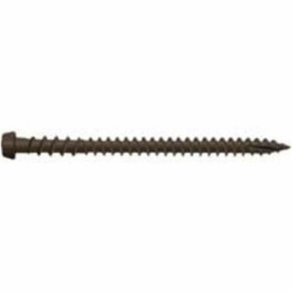 National Nail 10 x 3 in. Composite Deck Screws, Brown, 350PK 5709787